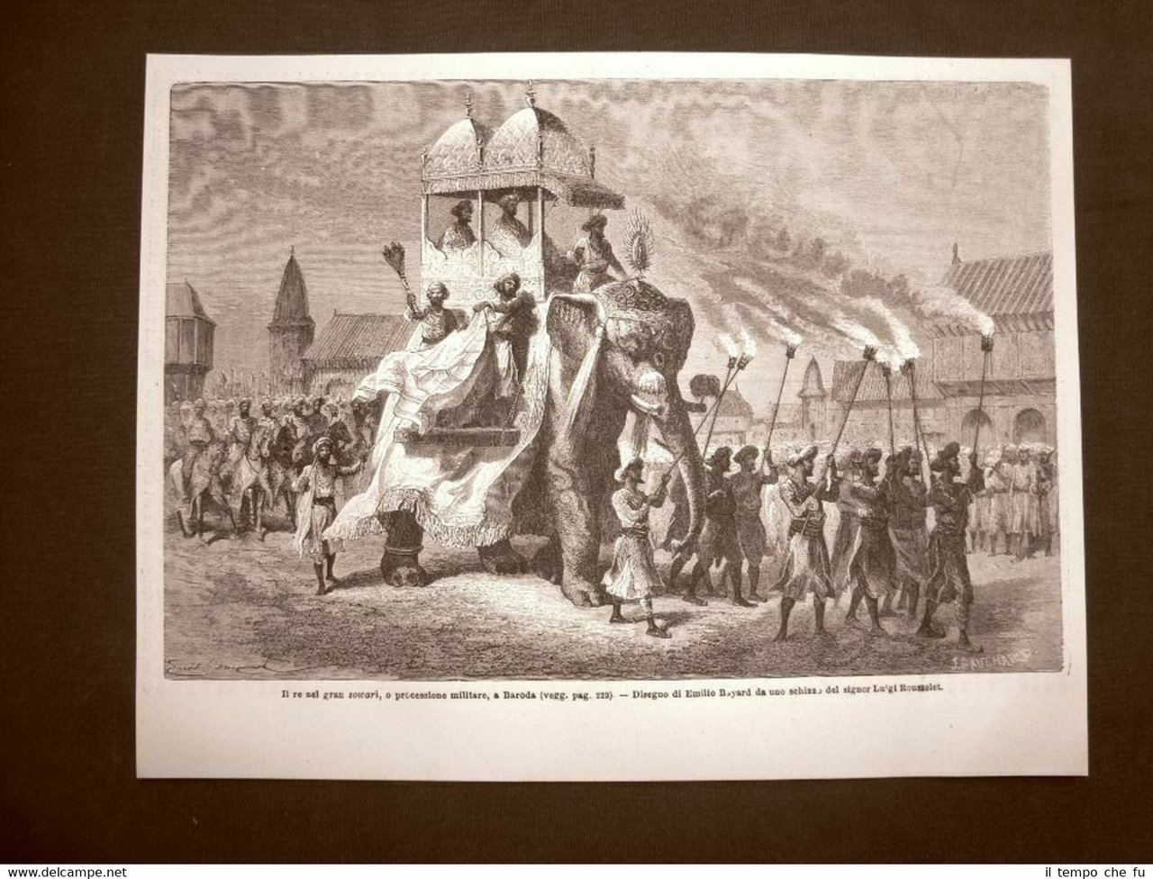 Nello Stato di Baroda nel 1863 Il Re nel gran …