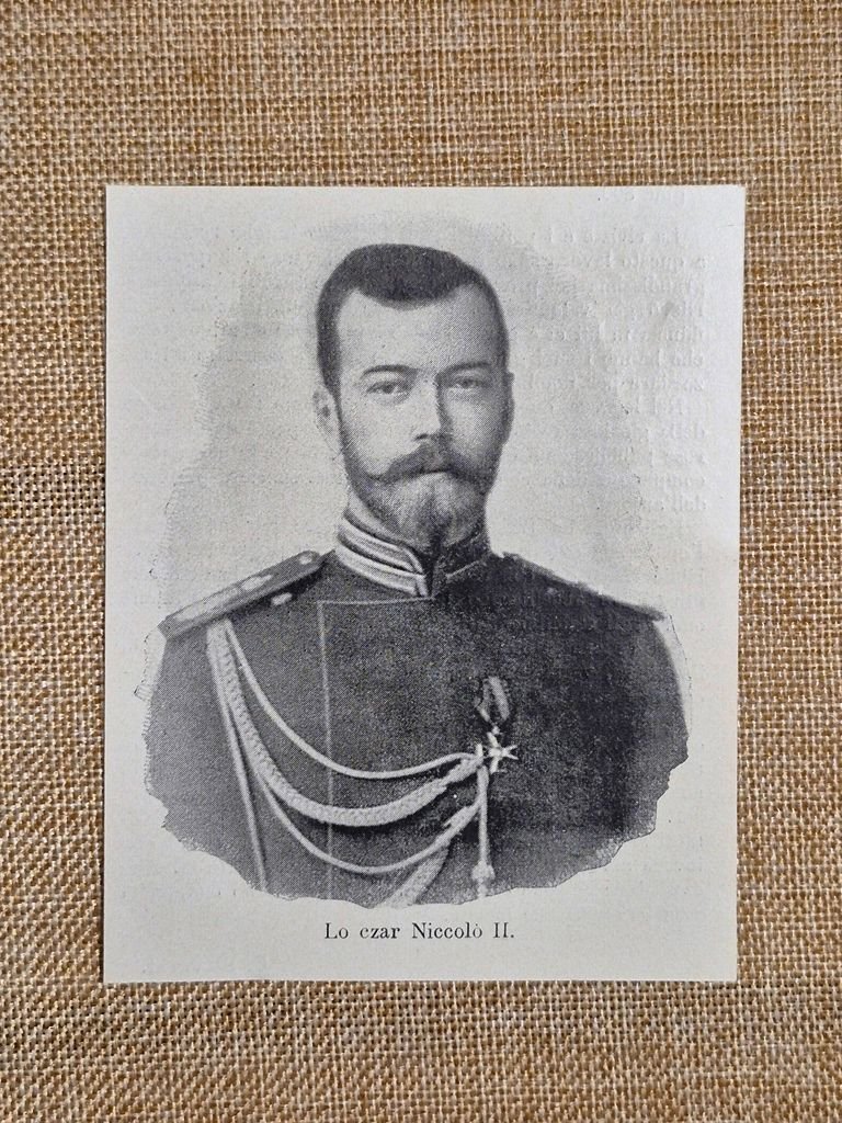 Nicola II nel 1901 1868 San Pietroburgo – 1918 Ekaterinburg … | Immagine principale