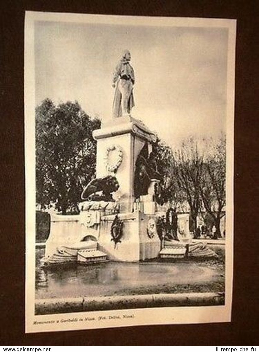 Nizza Monumento Garibaldi + Chiesa S.Martino Battesimo