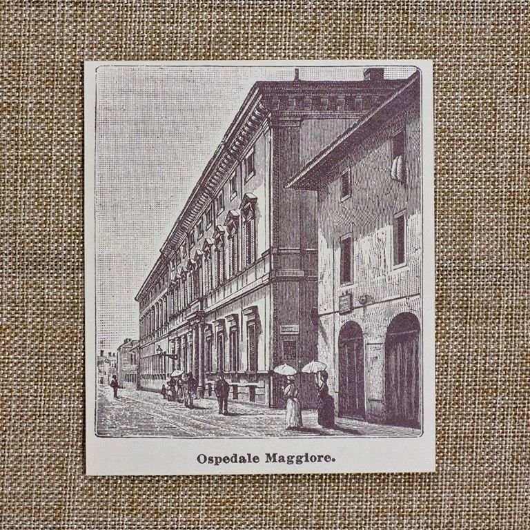 Novara nell'800 Ospedale Maggiore Piemonte | Immagine principale