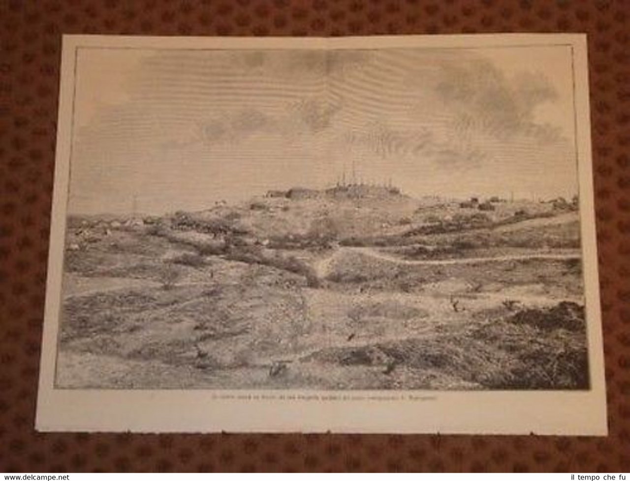 Nuovo Forte a Saati Massaua Massawa Bersaglieri Africa