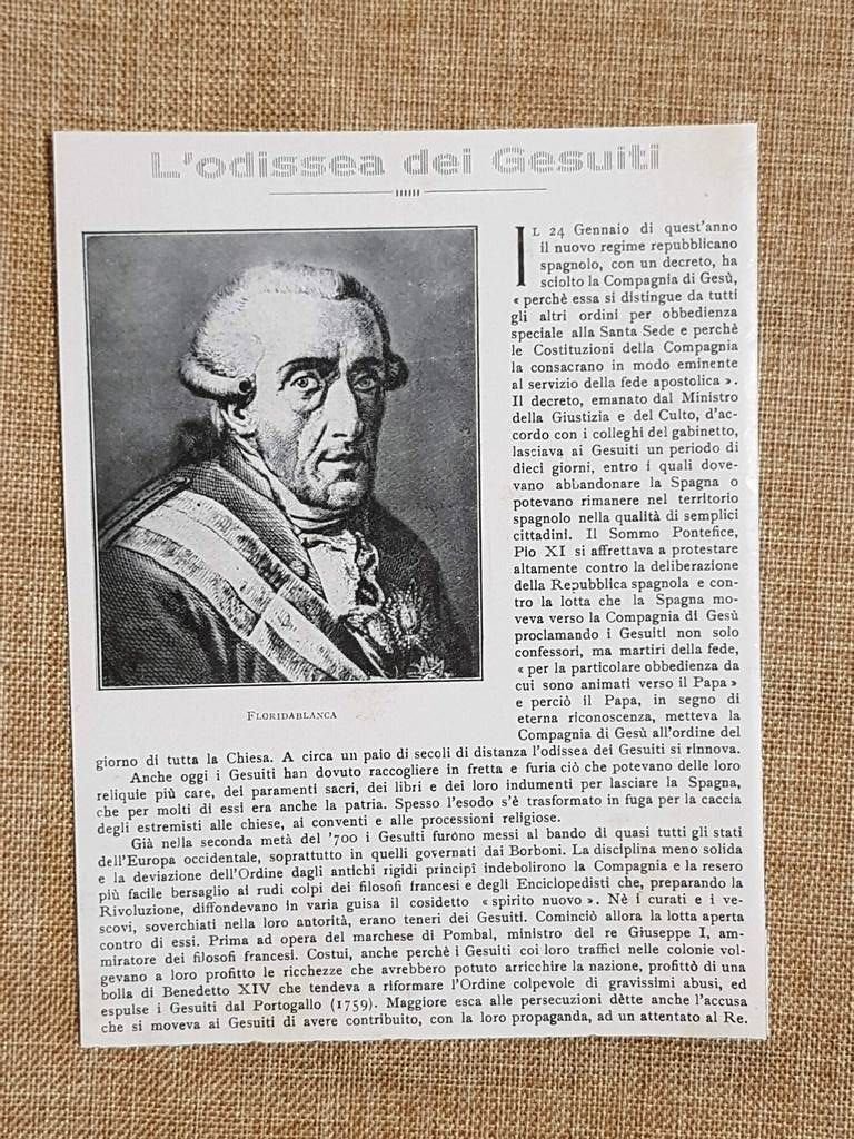 Odissea dei Gesuiti Espulsioni in Spagna nel 1932 Persecuzioni storiche …