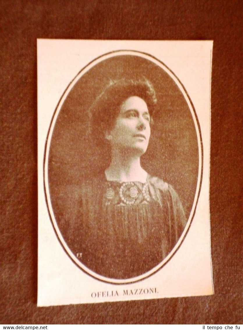 Ofelia Mazzoni nel 1911 | Immagine principale