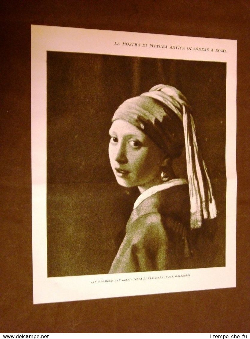 Olanda Testa di fanciulla di Jan Vermeer Van Delft + …