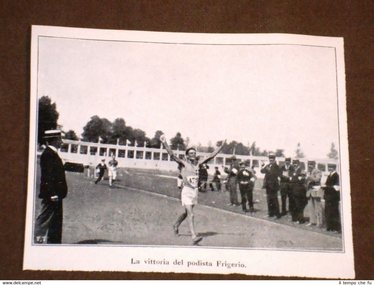 Olimpiadi di Anversa nel 1920 Vittoria del podista Frigerio