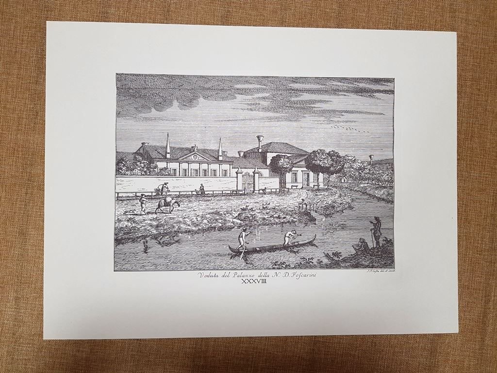 Palazzo Foscarini Anno 1750 Gianf. Costa Delle delicie del fiume …
