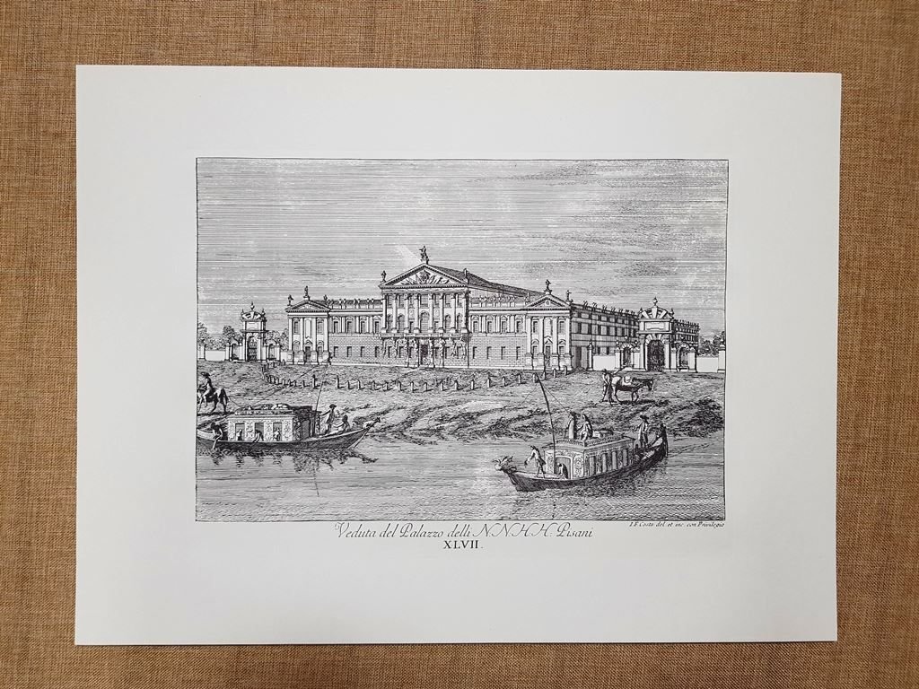 Palazzo Pisani Anno 1750 Gian. Costa Delle delicie del fiume …