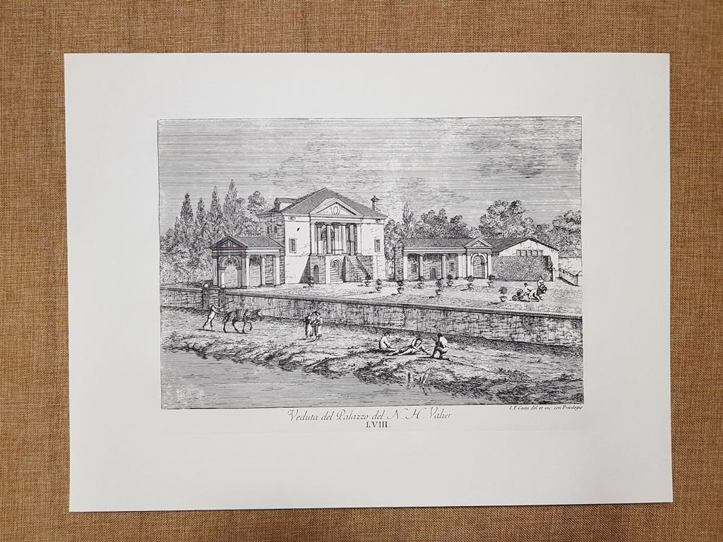 Palazzo Valier Anno 1750 Gianfr. Costa Delle delicie del fiume …