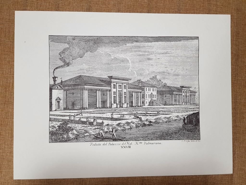 Palazzo Valmarana Anno 1750 Gianf. Costa Delle delicie del fiume …