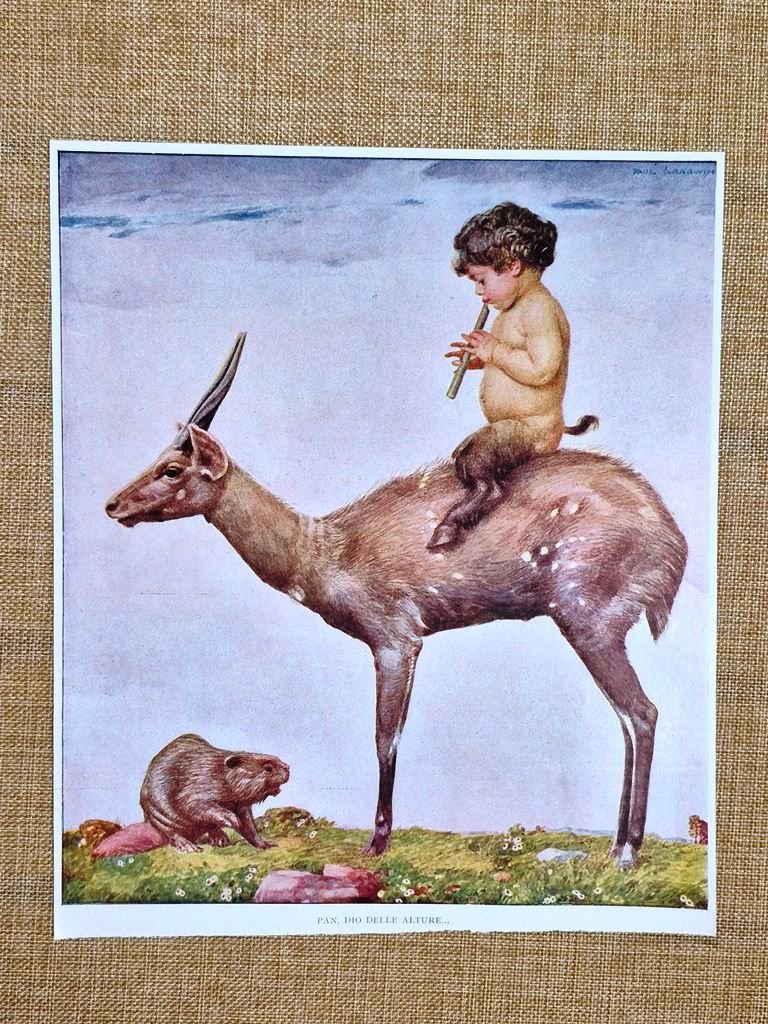 Pan Dio delle alture Composizione di Autore ignoto e da … | Immagine principale