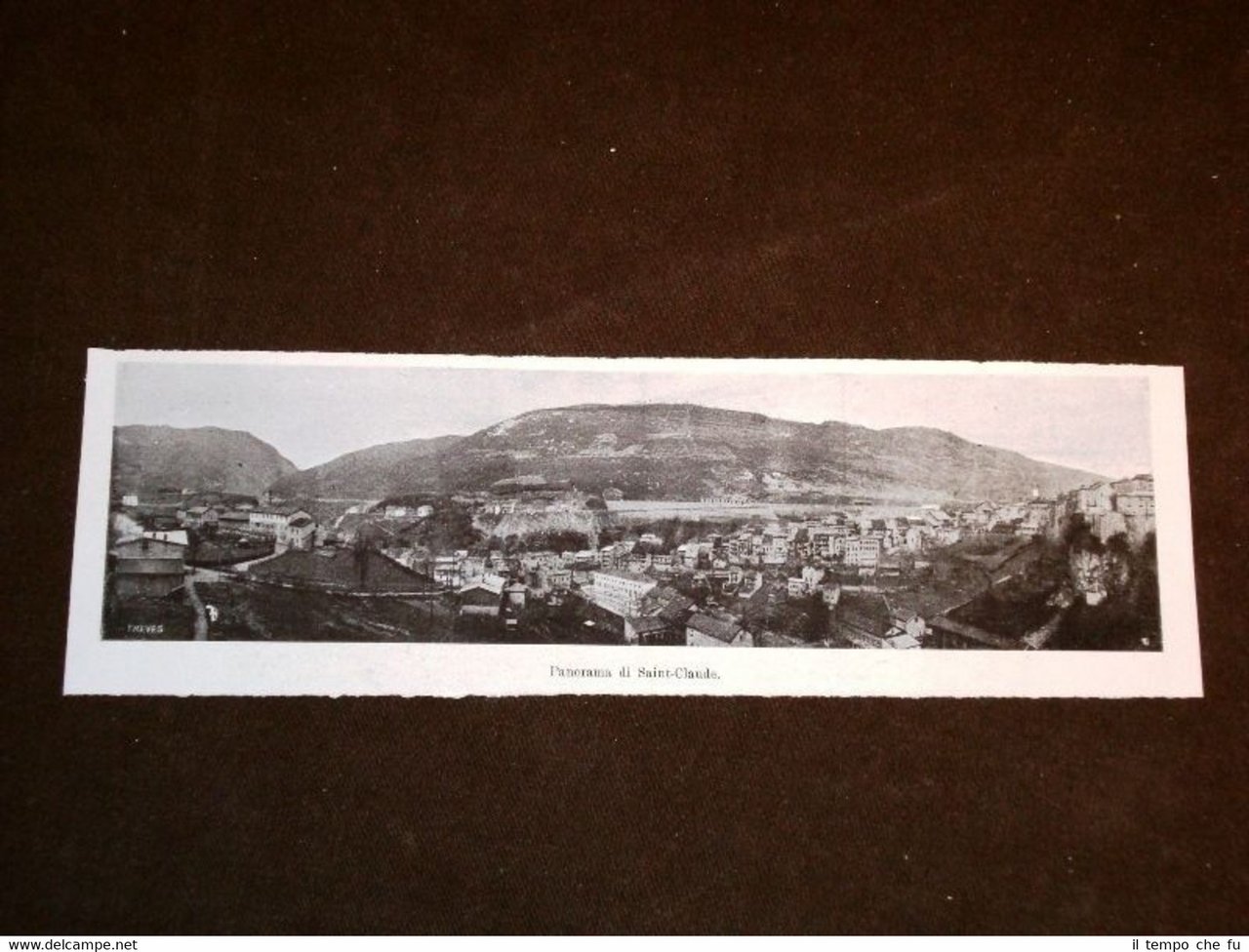 Panorama di Saint-Claude nel 1903