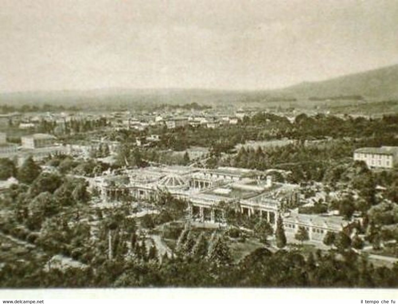 Panorama Montecatini Terme e Stabilimento Tettuccio