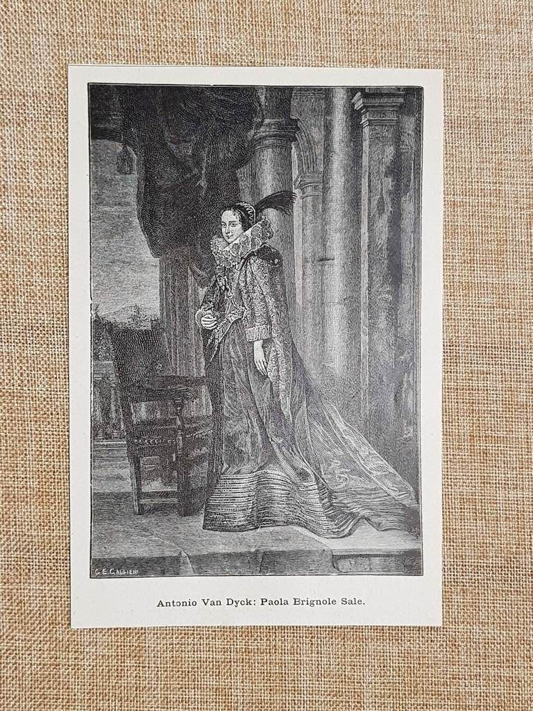 Paola Brignole Sale Quadro di Antoon Van Dyck Stampa del …