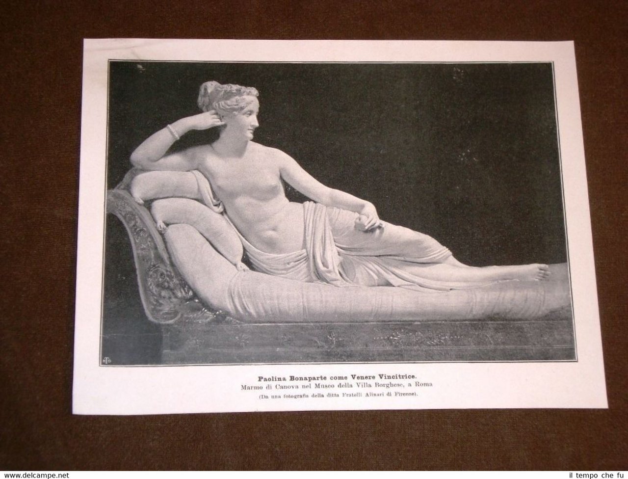 Paolina Bonaparte come Venere vincitrice Marmo del Canova Villa Borghese …