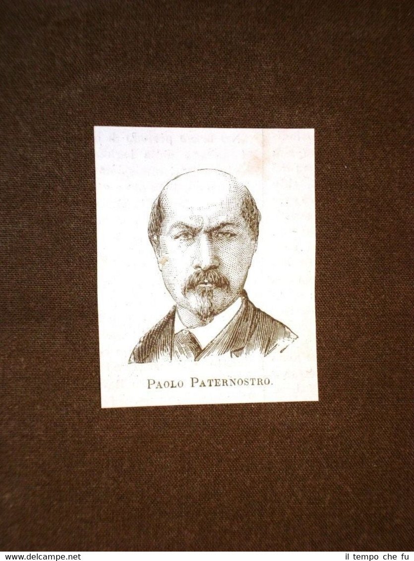 Paolo Paternostro Misilmeri, 17 ottobre 1821 – Palermo, 6 dicembre … | Immagine principale