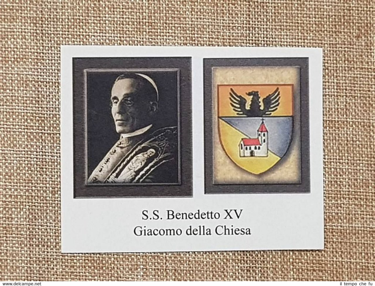 Papa Benedetto XV e Pio XII Ritratto e Stemma