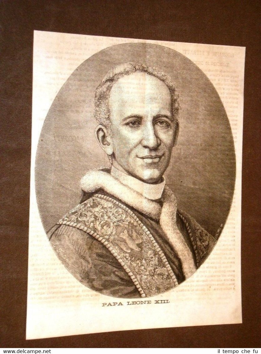 Papa Leone XIII Vincenzo Gioacchino Raffaele Luigi Pecci di Carpineto …