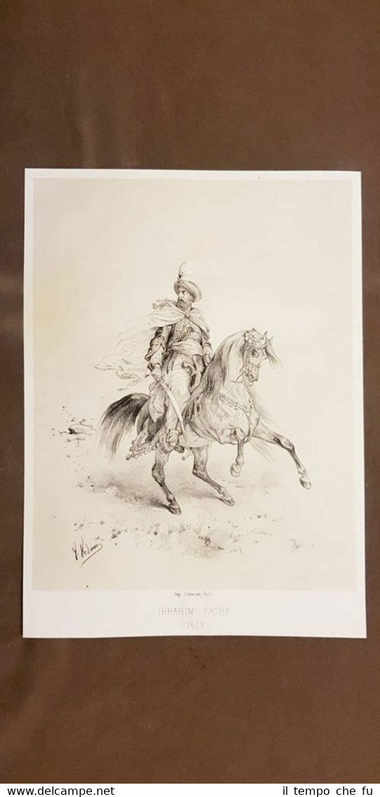 Pargali o Frenk Ibrahim Pascià Incisione del 1859 di Adam-Atlas …