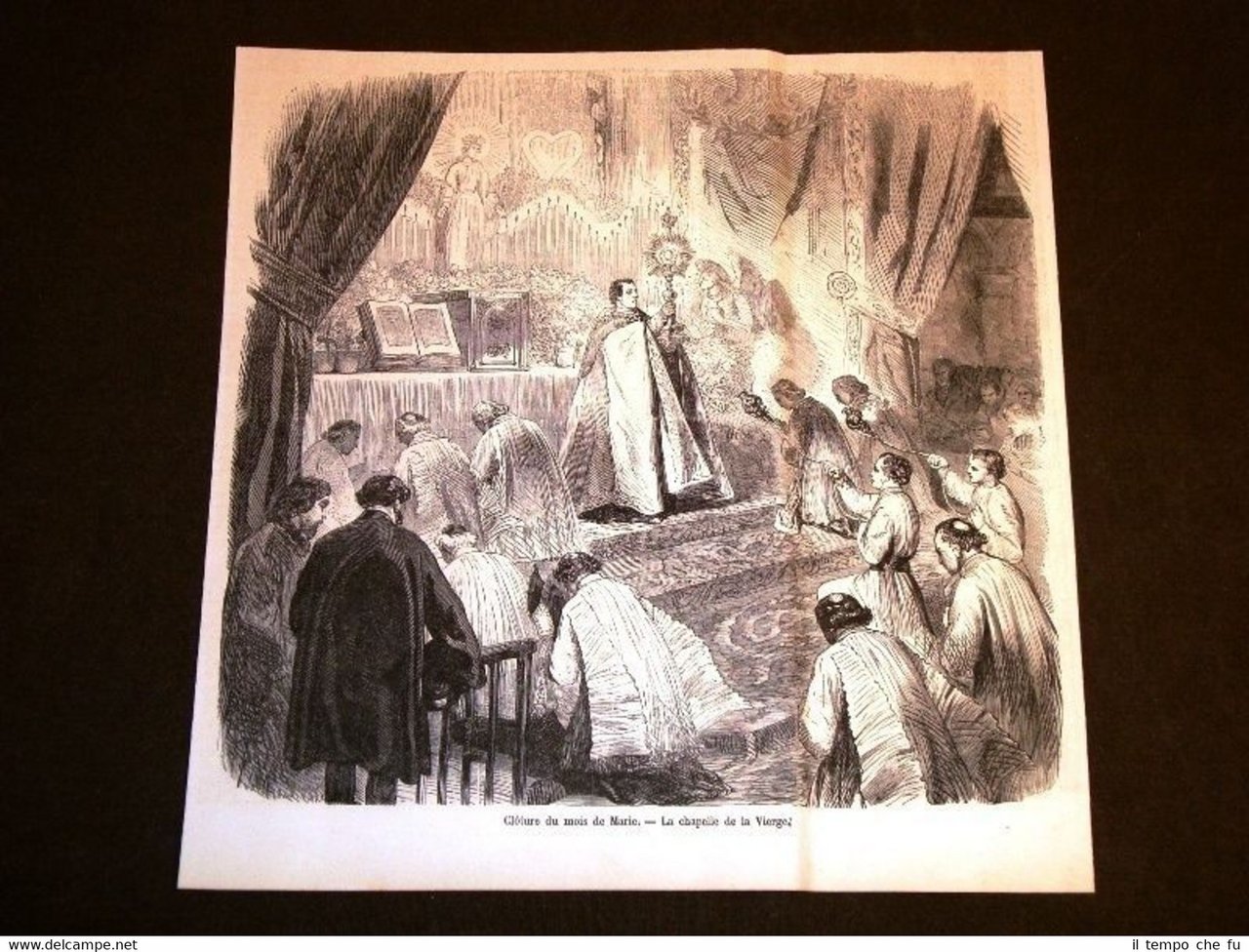 Parigi nel 1858 Chiusura del mese di Maria Cappella della …