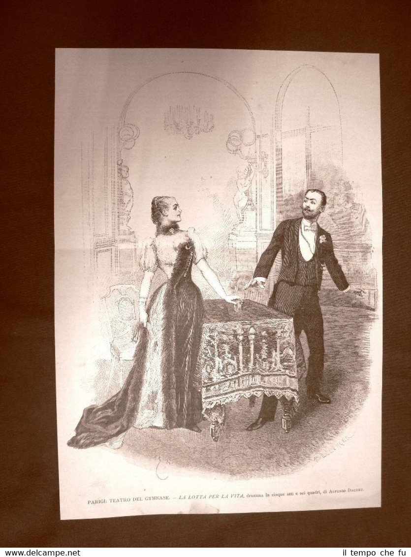 Parigi nel 1890 Teatro del Gymnase La lotta per la …