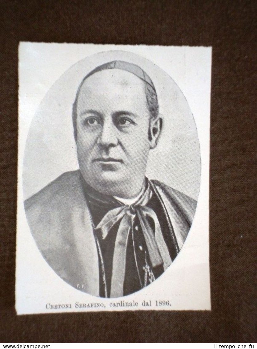 Partecipante al Conclave del 1903 Papa Pio X Cardinale Cretoni …