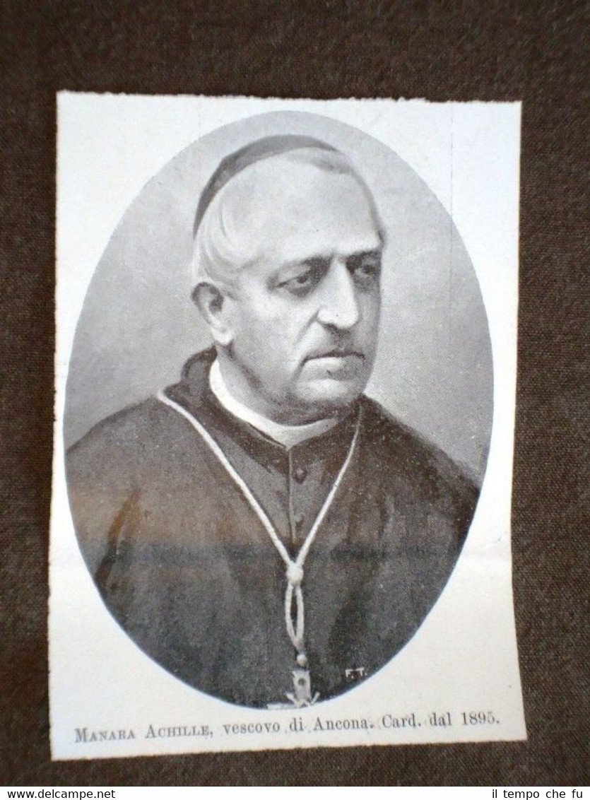 Partecipante al Conclave del 1903 Papa Pio X Cardinale Manara …