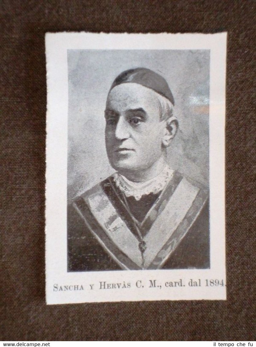 Partecipante Conclave 1903 Papa Pio X Cardinale Ciriaco María Sancha …