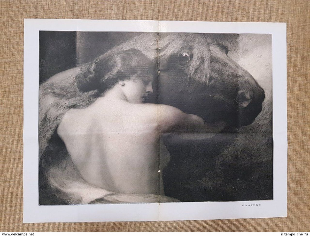 Pasifae Quadro di Autore da identificare Grande stampa del 1927