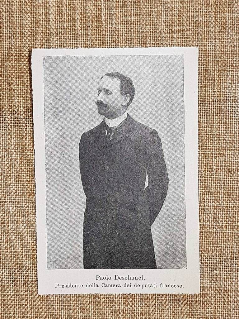 Paul Deschanel nel 1899 1855 – 1922 Presidente francese Caduta …