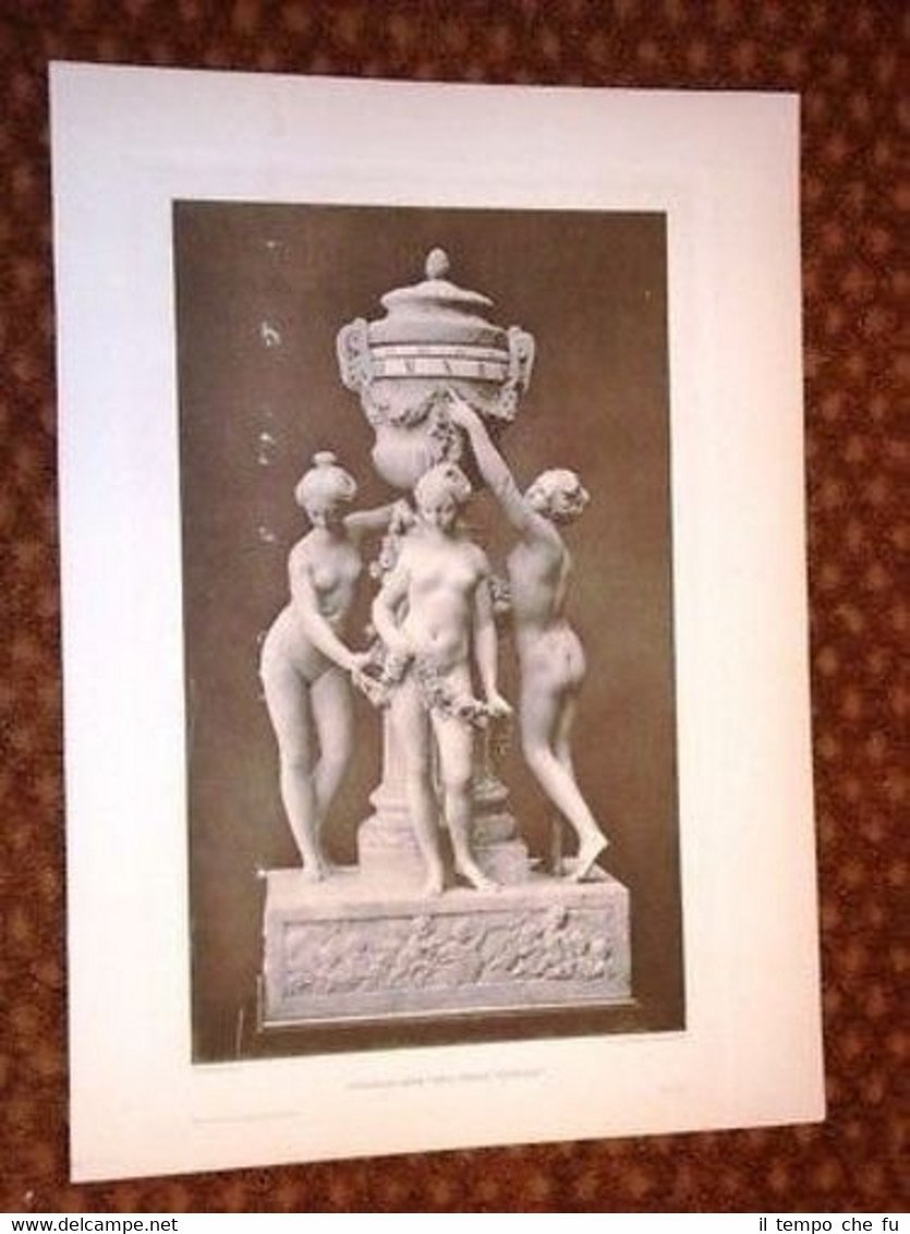 Pendule dite des trois graces Le tre Grazie - Falconet | Immagine principale