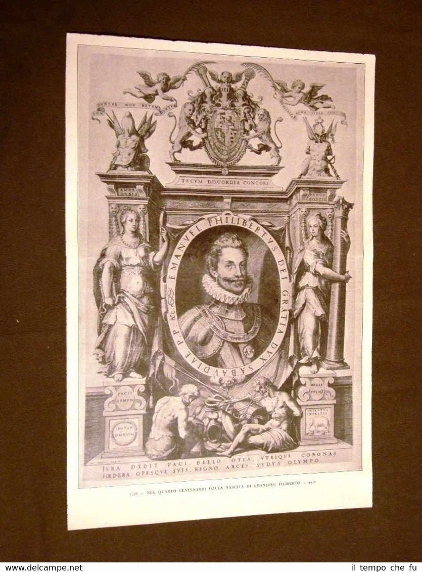 Per il 4° centenario dalla nascita di Emanuele Filiberto di …