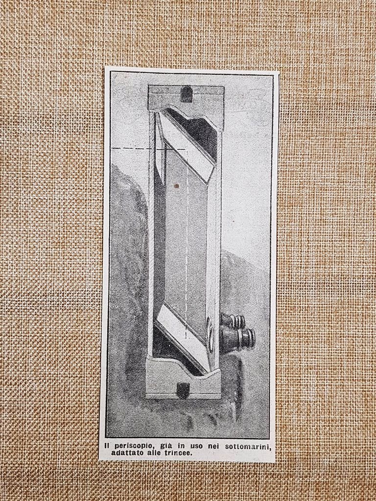Periscopio di Alfred Tobin Adattato trincee nel 1915 WW1 Prima …