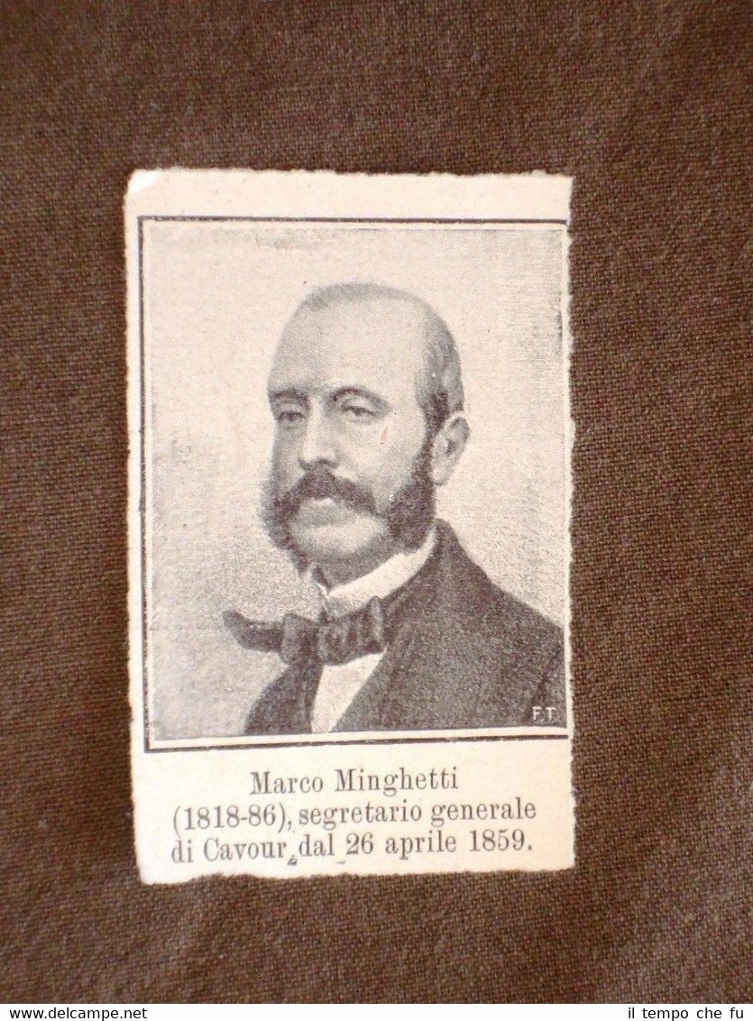 Personaggi illustri del 1859 Marco Minghetti