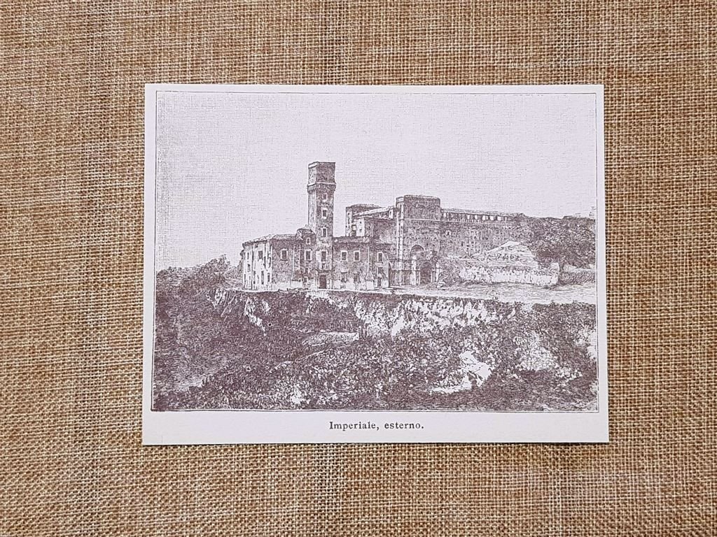 Pesaro nell'800 Imperiale dei Duchi della Rovere d'Urbino Esterno Marche