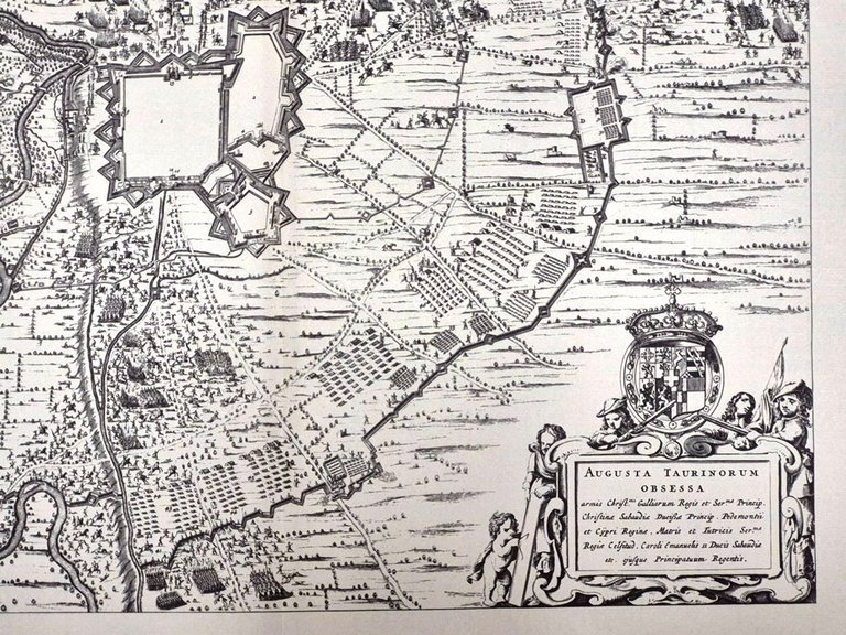 Pianta dell’assedio di Torino 1640 di Boetto per J. Blaeu … | Immagine Gallery 2