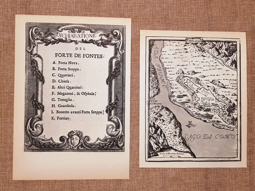 Pianta Forte de Fontes Stato di Milano Sesti per Eugenio … | Immagine principale