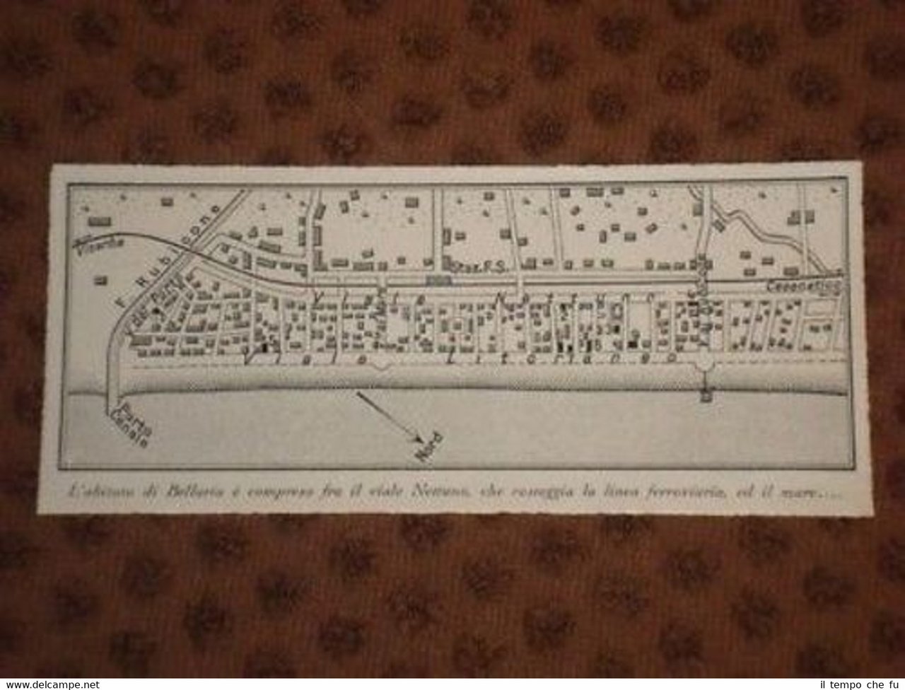 Piantina dell'Abitato di Bellaria - Igea Marina