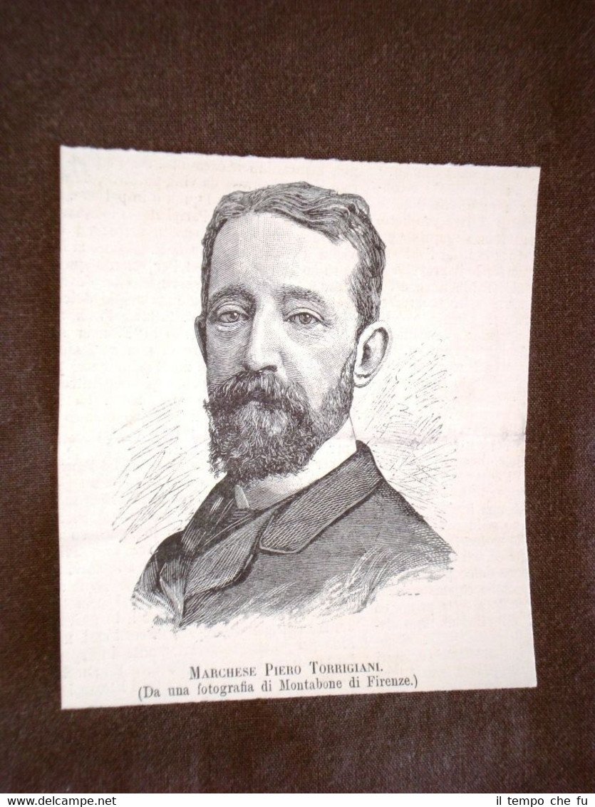 Piero Torrigiani nel 1889 Firenze, 1 giugno 1846 – Quinto, … | Immagine principale