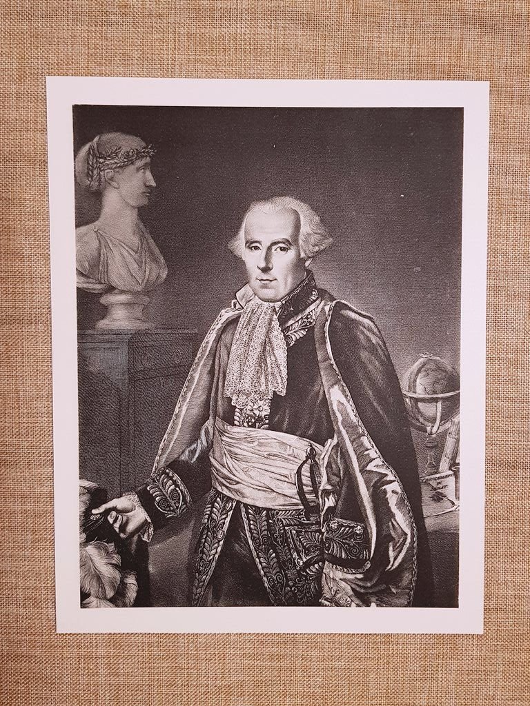 Pierre-Simon Laplace 1749-1827 Matematica Astronomia Probabilità Incisione 1888