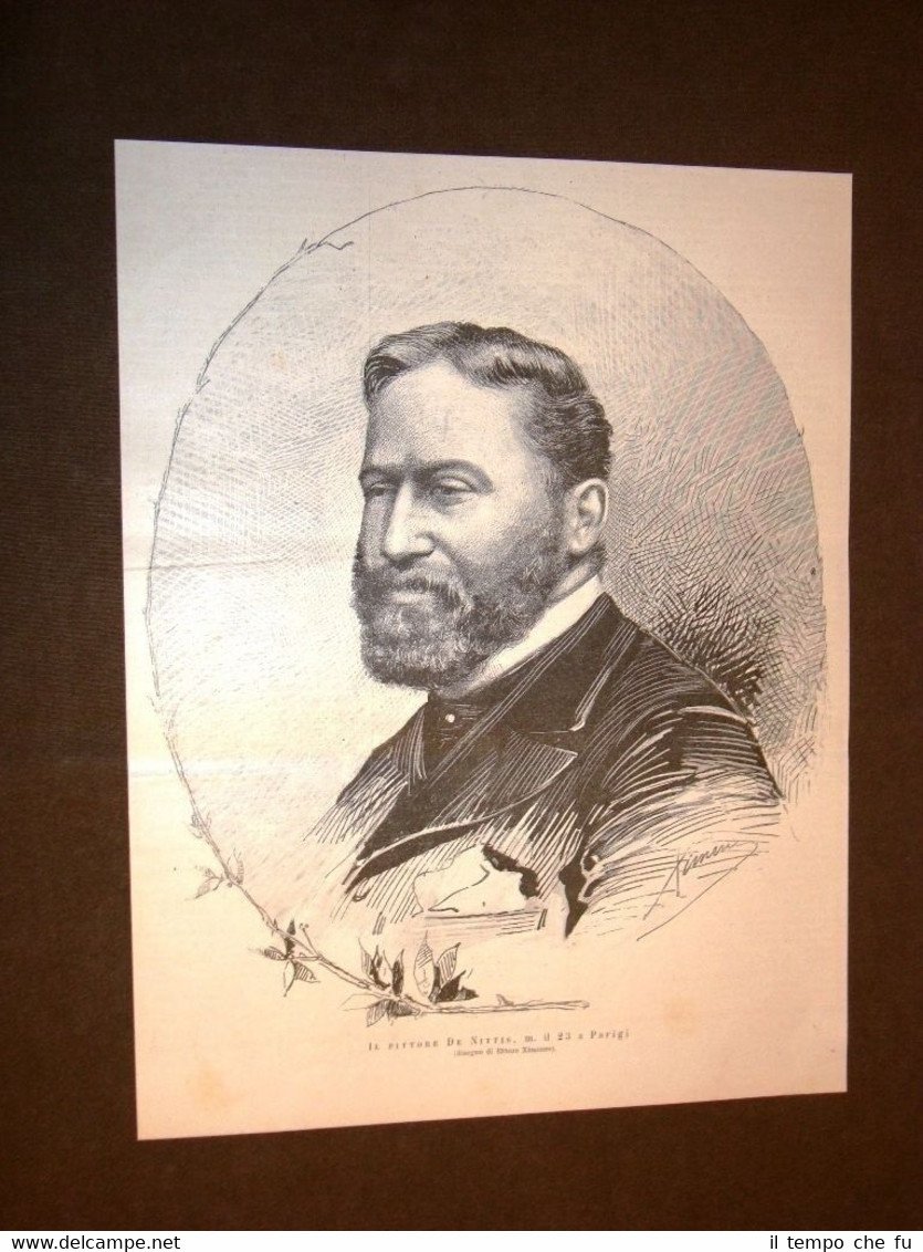Pittore Giuseppe De Nittis Barletta, 1846 – Saint-Germain-en-Laye, 1884