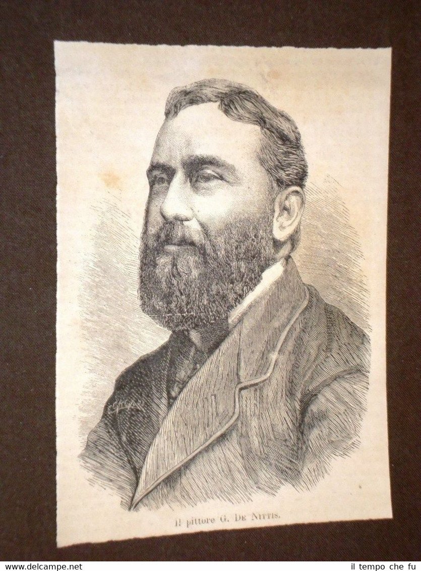Pittore Giuseppe De Nittis di Barletta nel 1879