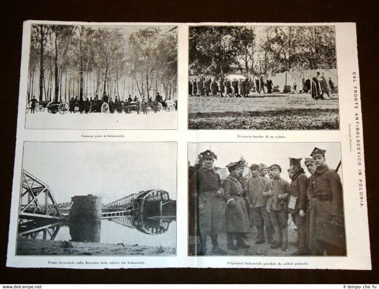 Polonia nel 1920 Fronte antibolscevico+ Bucarest nel 1920 Banato Garibaldino