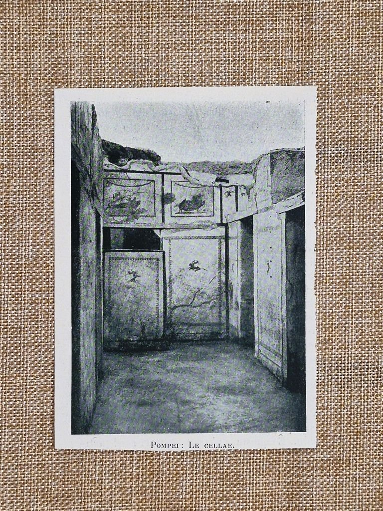 Pompei nel 1901 le cellae degli edifici sacri e civili … | Immagine principale