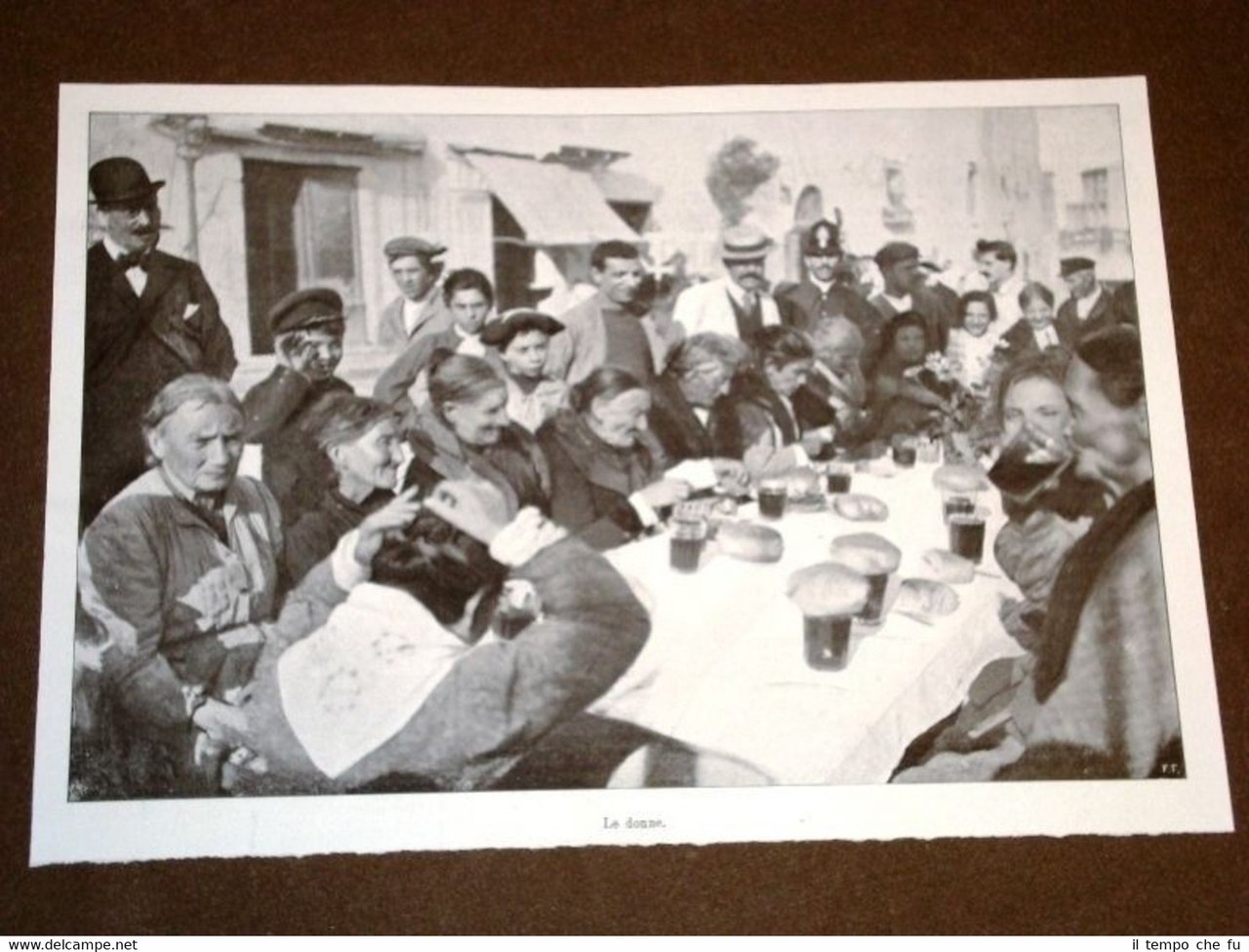 Posillipo nel 1905 Banchetto di San francesco per i poveri …