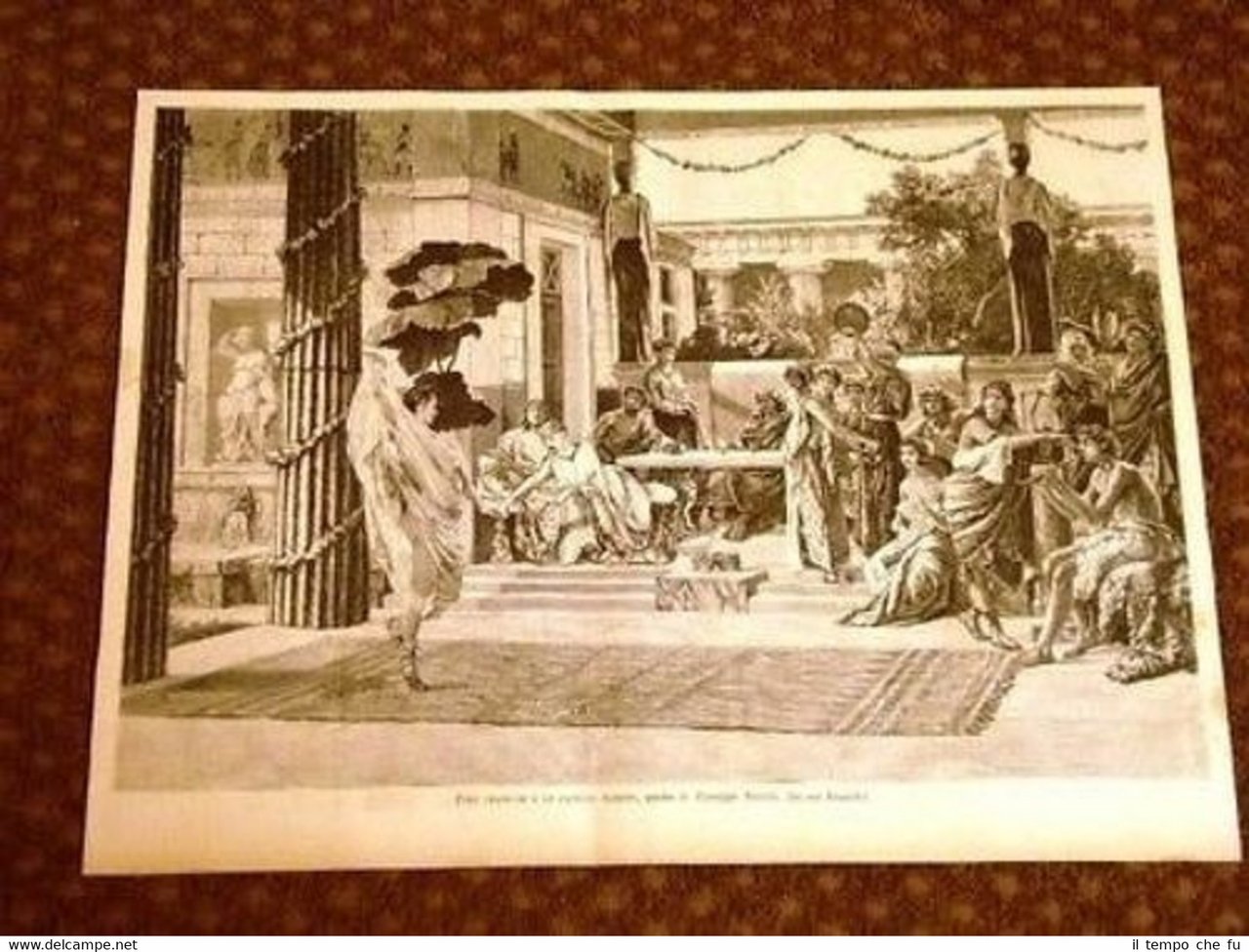 Post Prandium di un Patrizio Romano di Giuseppe Sciutti | Immagine principale