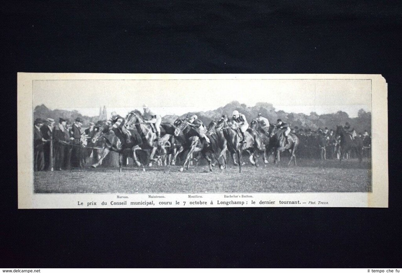 Premio del Consiglio municipale, 7 ottobre 1906 a Longchamp Stampa … | Immagine principale