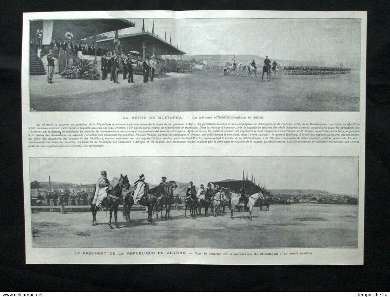 Presidente di Francia Emile Loubet in Algeria - Rivista Mustapha … | Immagine principale