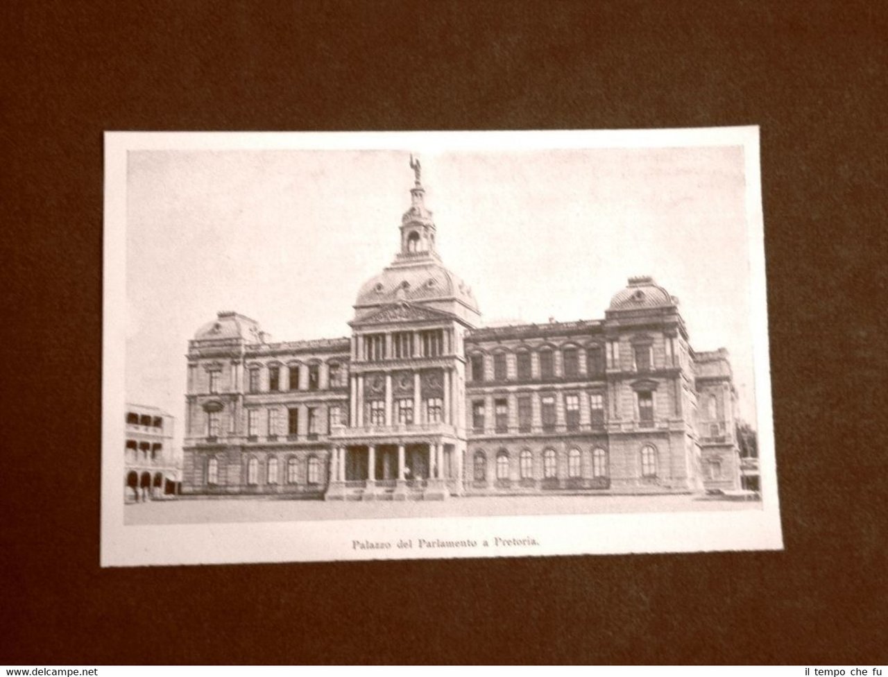 Pretoria nel 1899 Il Palazzo del Parlamento Sudafrica