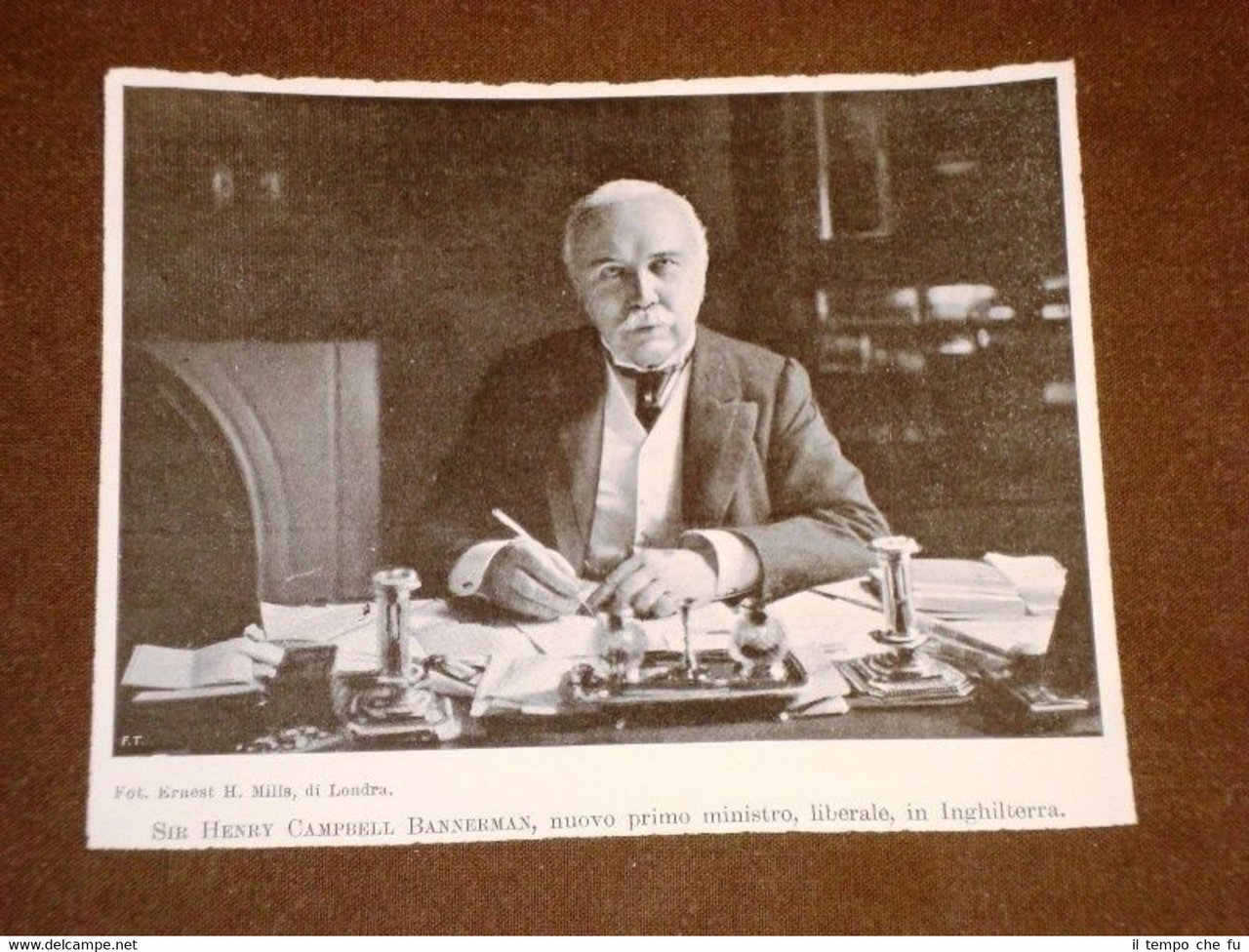 Primo Ministro d'Inghilterra nel 1905 Sir Henry Campbell Bannerman | Immagine principale