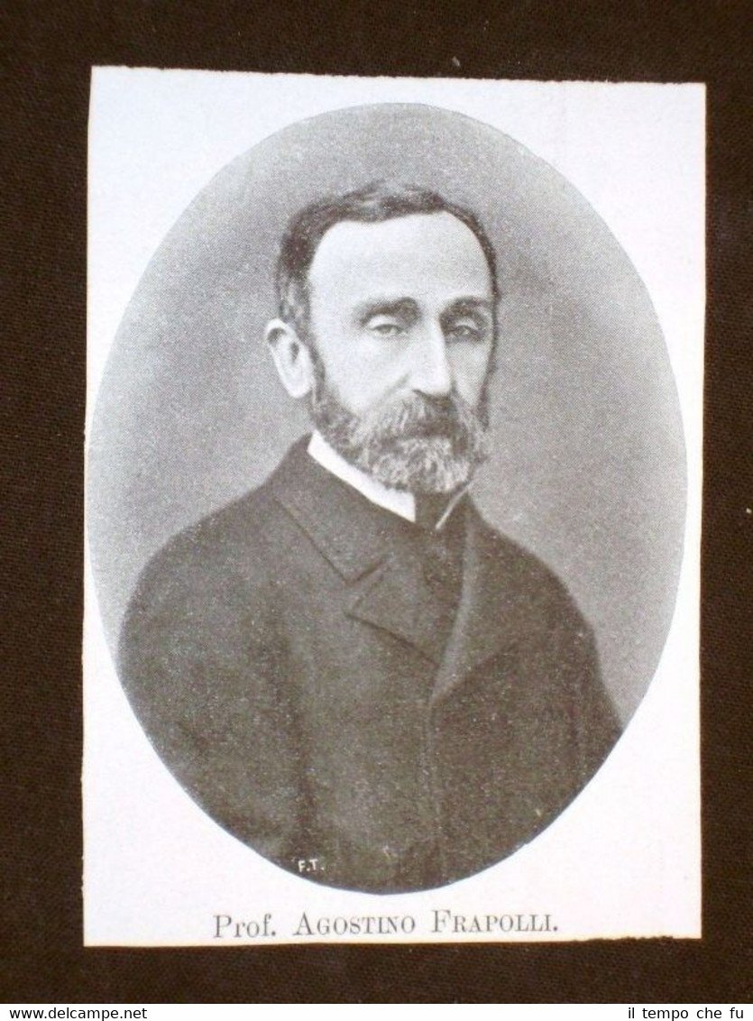 Professore Agostino Frapolli